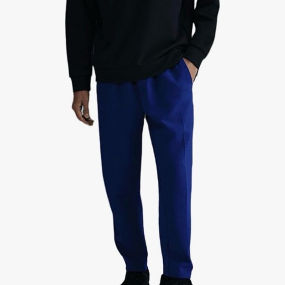 Nike Vibrant Blue Jogger Pants men’s small jogger sweatpants - Picture 2 of 9